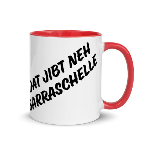 Silbruar - Weiße Tasse mit gefärbter Innenseite