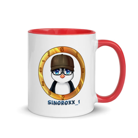 sinoroxx_1 - Weiße Tasse mit gefärbter Innenseite