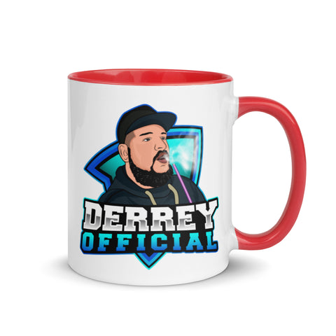 DerReyOfficial - Weiße Tasse mit gefärbter Innenseite