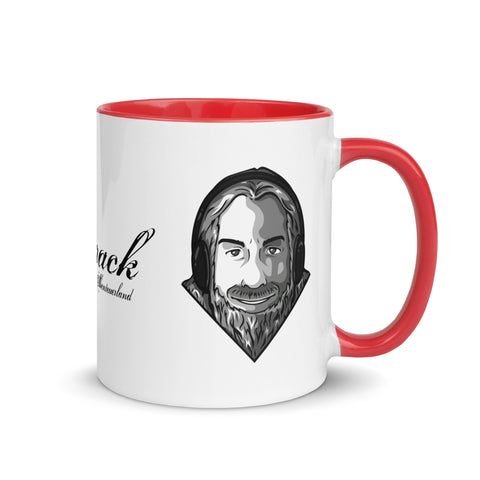 Gworack - Weiße Tasse mit gefärbter Innenseite