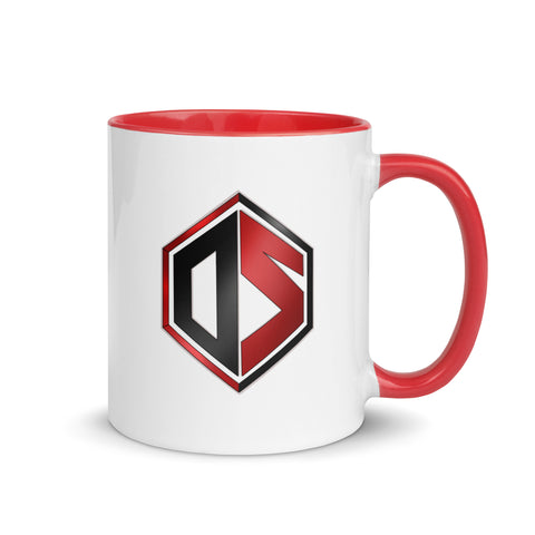DeinSch1cksal - Weiße Tasse mit gefärbter Innenseite