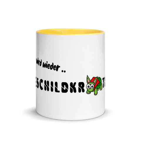 Maj0rRabbit - Weiße Tasse mit gefärbter Innenseite