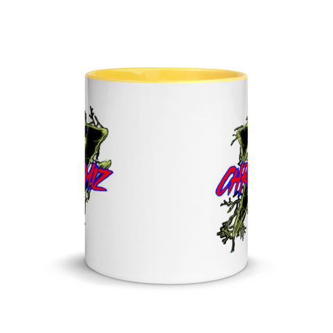 ChrisMiz - Weiße Tasse mit gefärbter Innenseite