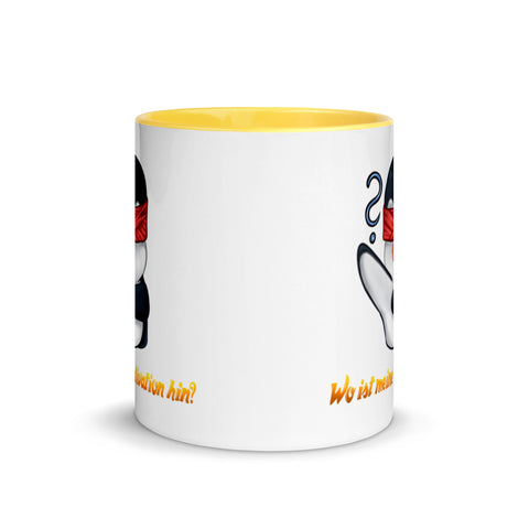 sinoroxx_1 - Weiße Tasse mit gefärbter Innenseite