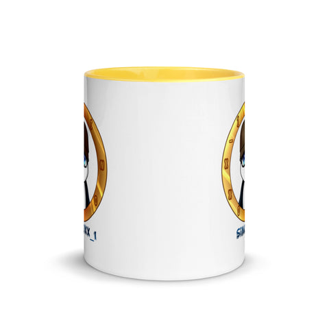 sinoroxx_1 - Weiße Tasse mit gefärbter Innenseite