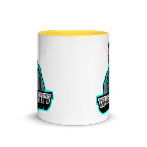 KevinWildZz - Weiße Tasse mit gefärbter Innenseite