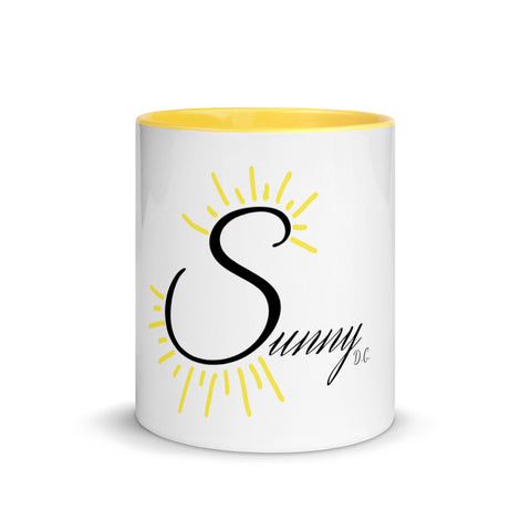 Sunshine_girl1 - Weiße Tasse mit gefärbter Innenseite