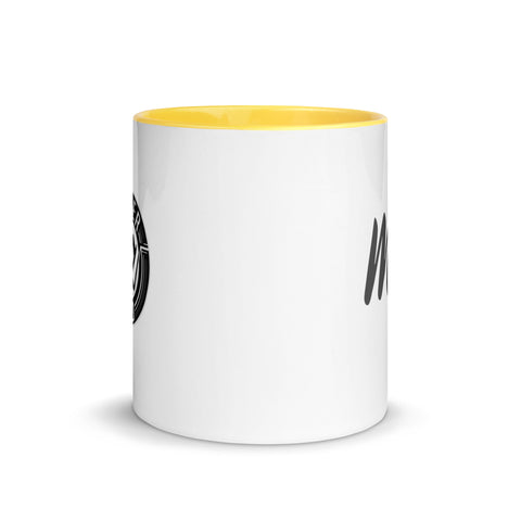 MisterZed83 - Weiße Tasse mit gefärbter Innenseite und Druck