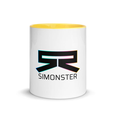 SimonsterGG - Weiße Tasse mit gefärbter Innenseite
