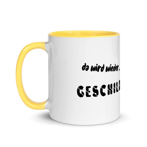 Maj0rRabbit - Weiße Tasse mit gefärbter Innenseite