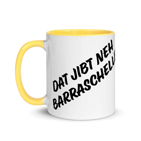 Silbruar - Weiße Tasse mit gefärbter Innenseite