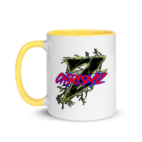ChrisMiz - Weiße Tasse mit gefärbter Innenseite