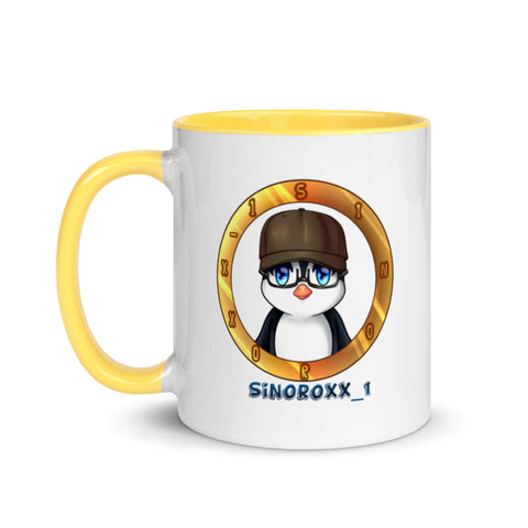 sinoroxx_1 - Weiße Tasse mit gefärbter Innenseite
