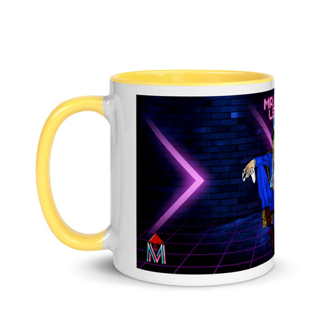 MrAndMrsLvlUp - Weiße Tasse mit gefärbter Innenseite
