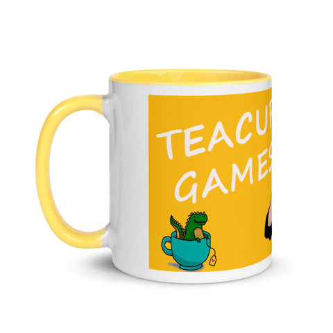 TeaNuviell - Weiße Tasse mit gefärbter Innenseite