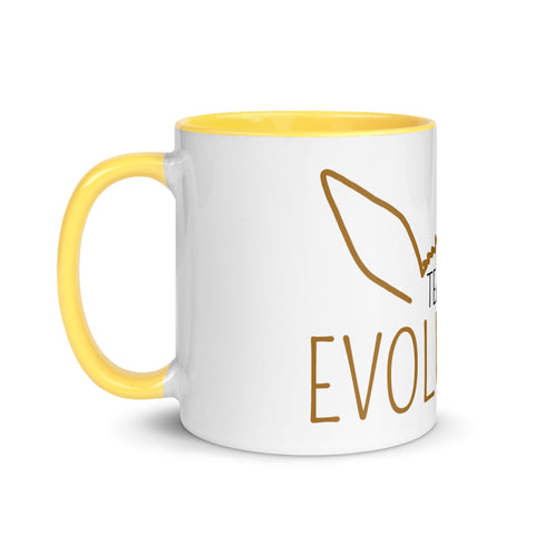 For Gamers - Team-Fire-Tasse mit gefärbter Innenseite