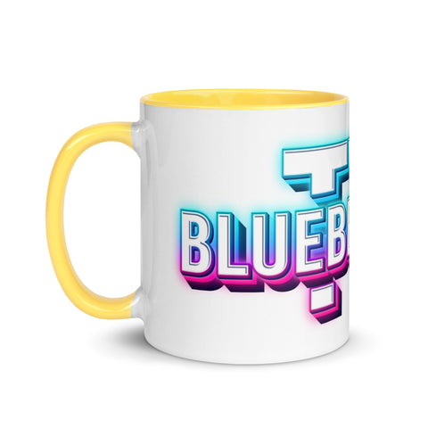 blueberryyy_tv - Weiße Tasse mit gefärbter Innenseite