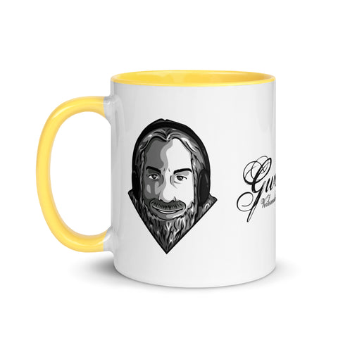 Gworack - Weiße Tasse mit gefärbter Innenseite