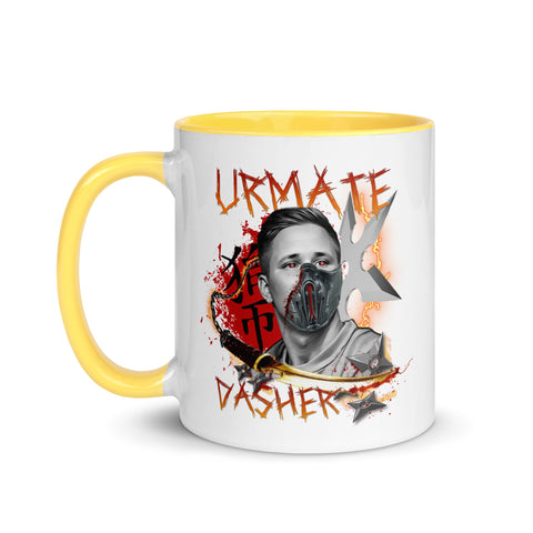 urmatedasher - Weiße Tasse mit gefärbter Innenseite