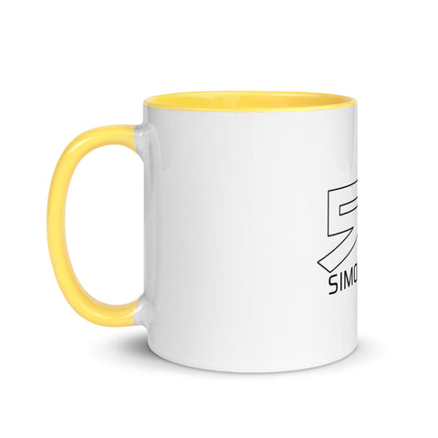 SimonsterGG - Weiße Tasse mit gefärbter Innenseite