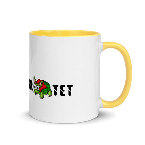 Maj0rRabbit - Weiße Tasse mit gefärbter Innenseite
