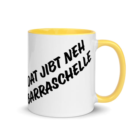 Silbruar - Weiße Tasse mit gefärbter Innenseite