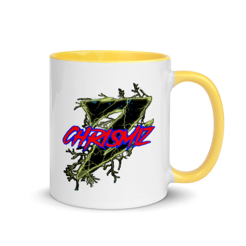 ChrisMiz - Weiße Tasse mit gefärbter Innenseite