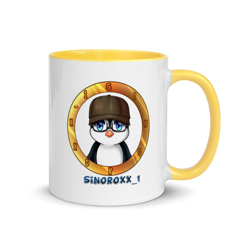 sinoroxx_1 - Weiße Tasse mit gefärbter Innenseite