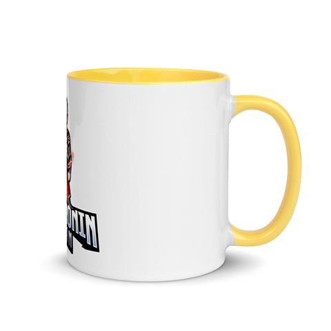 easyroninclan - Weiße Tasse mit gefärbter Innenseite