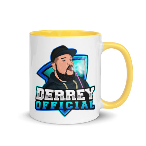 DerReyOfficial - Weiße Tasse mit gefärbter Innenseite