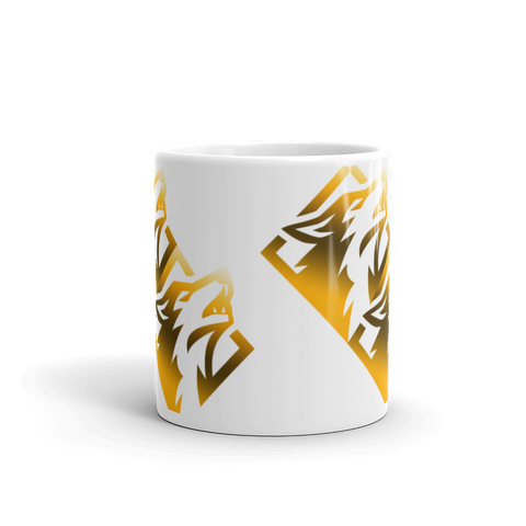 getgrimz - Weiße, glänzende Tasse mit Druck