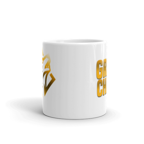 getgrimz - Weiße, glänzende Tasse mit Druck
