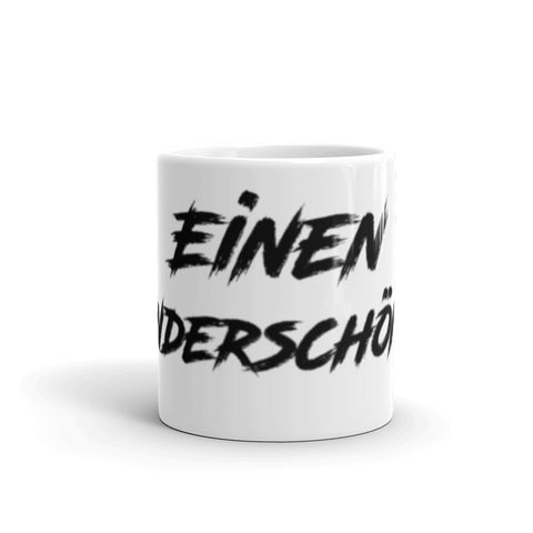Eumelkater - Weiße, glänzende Tasse mit Druck