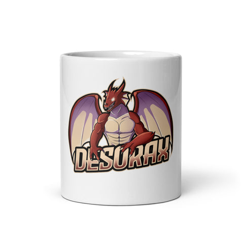 desorax_ - Weiße, glänzende Tasse