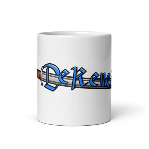 deRene86 - Weiße, glänzende Tasse