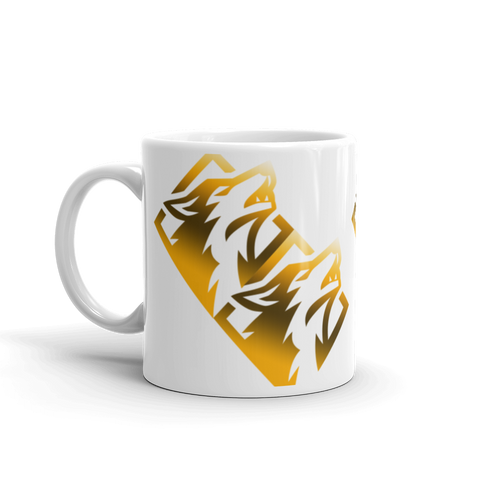 getgrimz - Weiße, glänzende Tasse mit Druck