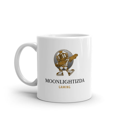 moonlightizda - Weiße, glänzende Tasse mit Druck