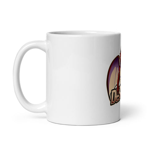 desorax_ - Weiße, glänzende Tasse