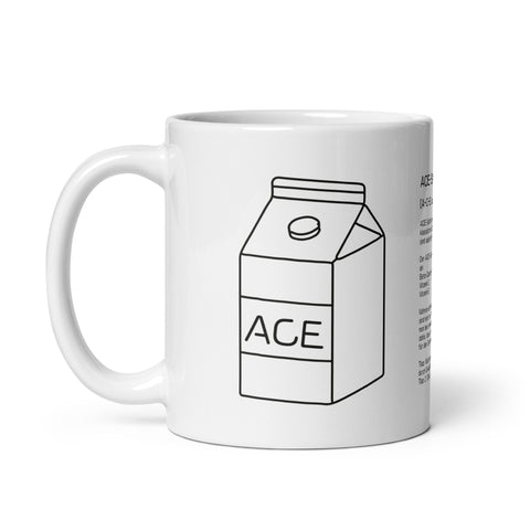 Aliyah4CE - Weiße, glänzende Tasse