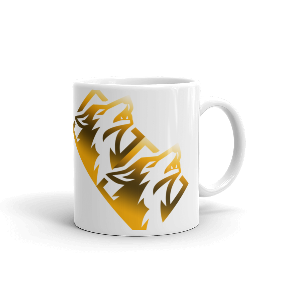 getgrimz - Weiße, glänzende Tasse mit Druck