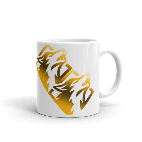 getgrimz - Weiße, glänzende Tasse mit Druck