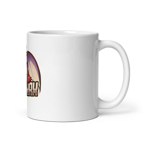 desorax_ - Weiße, glänzende Tasse