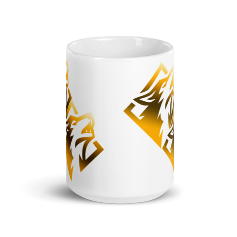 getgrimz - Weiße, glänzende Tasse mit Druck