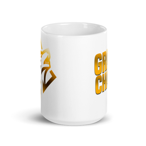getgrimz - Weiße, glänzende Tasse mit Druck