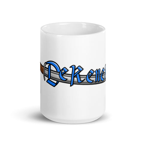 deRene86 - Weiße, glänzende Tasse
