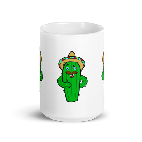 Elkantar1s - Weiße, glänzende Tasse mit Druck