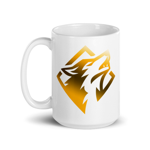 getgrimz - Weiße, glänzende Tasse mit Druck