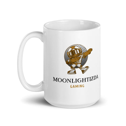 moonlightizda - Weiße, glänzende Tasse mit Druck