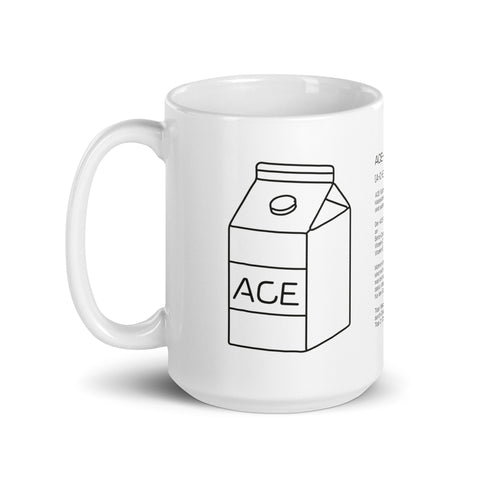 Aliyah4CE - Weiße, glänzende Tasse