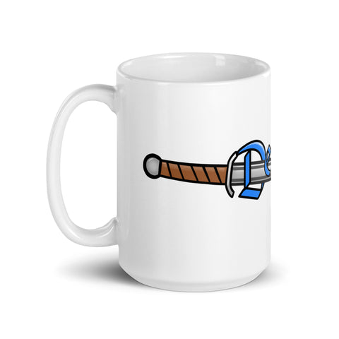 deRene86 - Weiße, glänzende Tasse